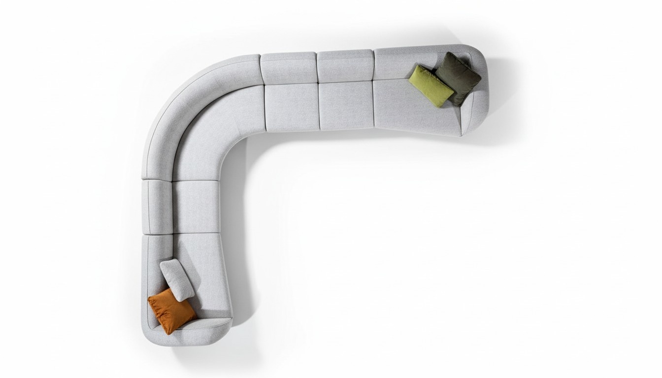 Polster Möbel Textil L-Form Sofa Wohnzimmerecke Relax itzgruppe Couch