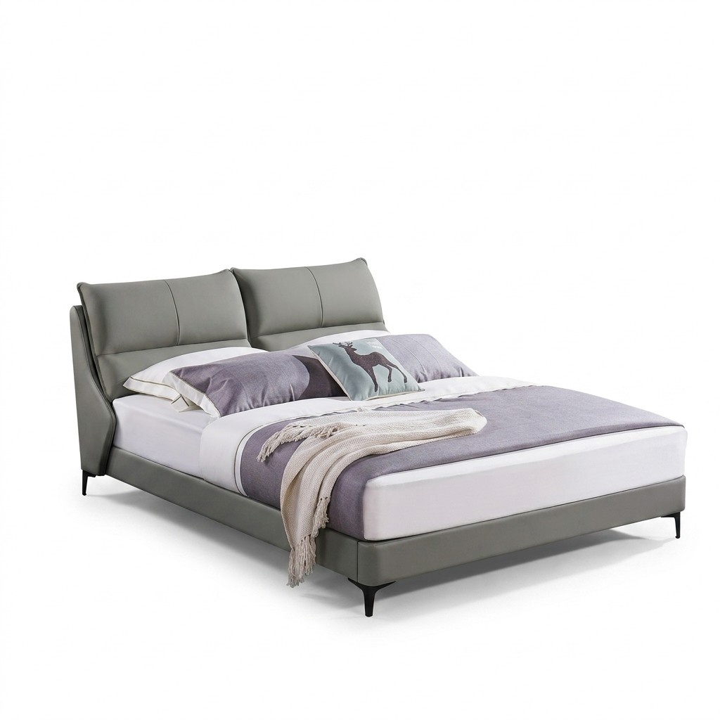 Polsterbett Betten Bett Polster Designer Hotel Doppel Luxus Möbel