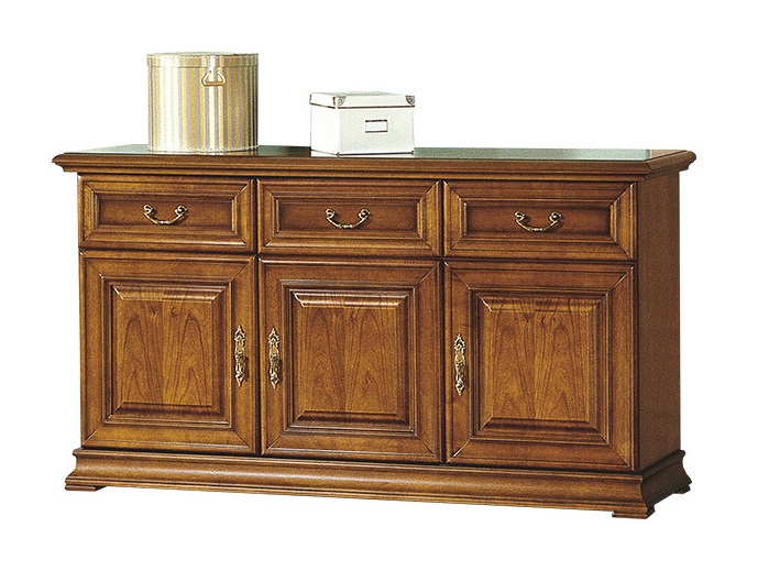 Klassische Kommode Kommoden Schrank Sideboard Massiv Italienische