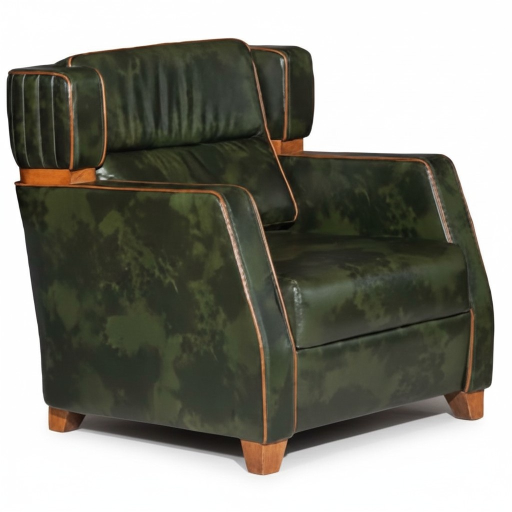 Relaxsessel Sofa Sessel Polstersessel Couch Lounge Büro Hotel Club Grün