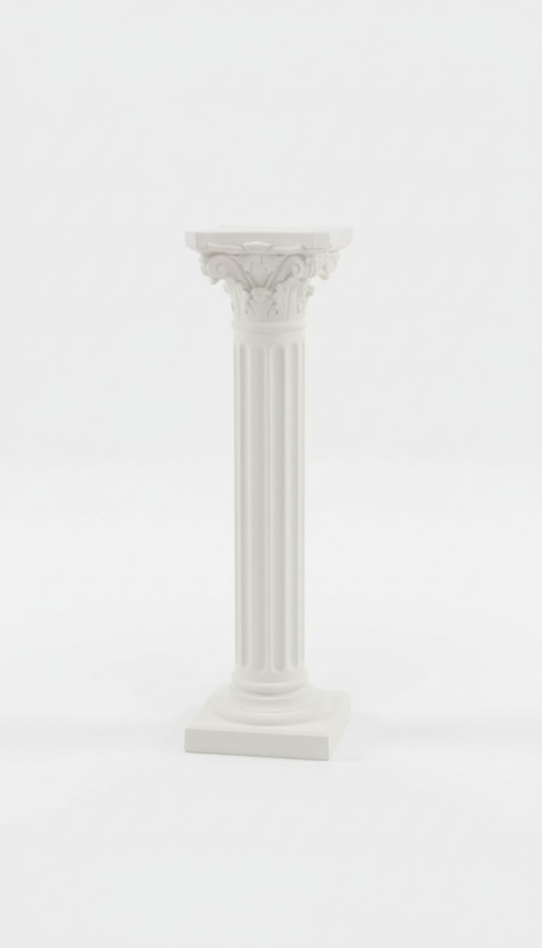 Säule Marmor Stil Dekoration Säulen Statue Skulptur Ständer Skulpturen