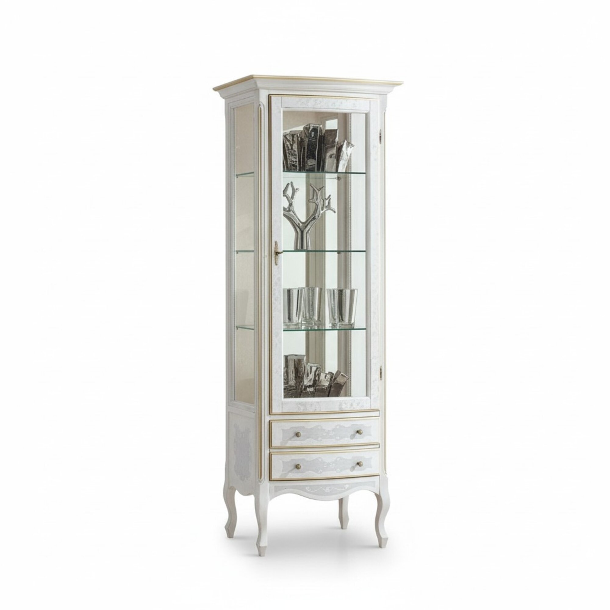 Sammler Schrank Vitrine Schränke Vitrine Luxus Vitrinen Möbel Glasschrank Glas