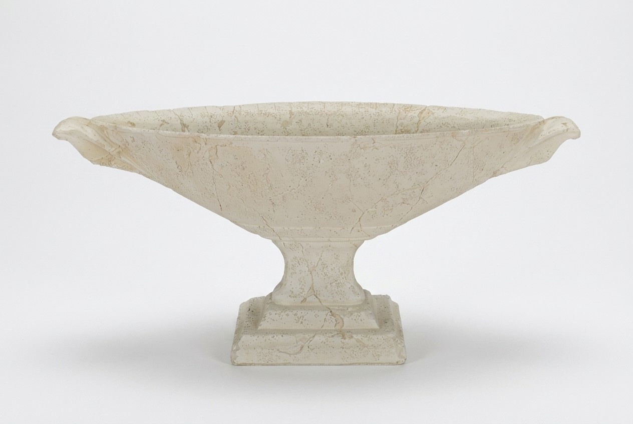 Schale Design XXL Obst Schale Dekoration Tisch Vase Klassischer Marmor