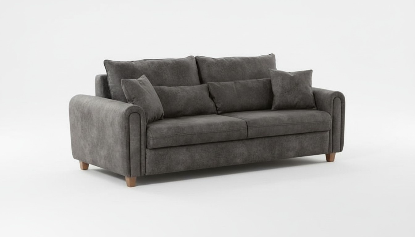 Schlafsofa Couch Bettfunktion Sofa Schlaffunktion 3 Sitzer Polster Klappsofa