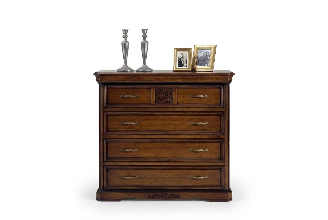 Schlafzimmer Bett Braun Luxus Möbel Vaccari cav giovanni Betten Massivholz