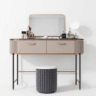 Schminktisch Schwarze Kommode Konsolentische Schlafzimmer Tisch Konsolen Möbel