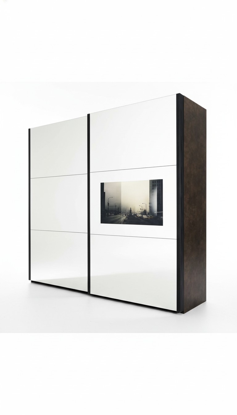 Schrank Schlafzimmer Möbel Italien Echtholz Kleiderschrank Holzschrank