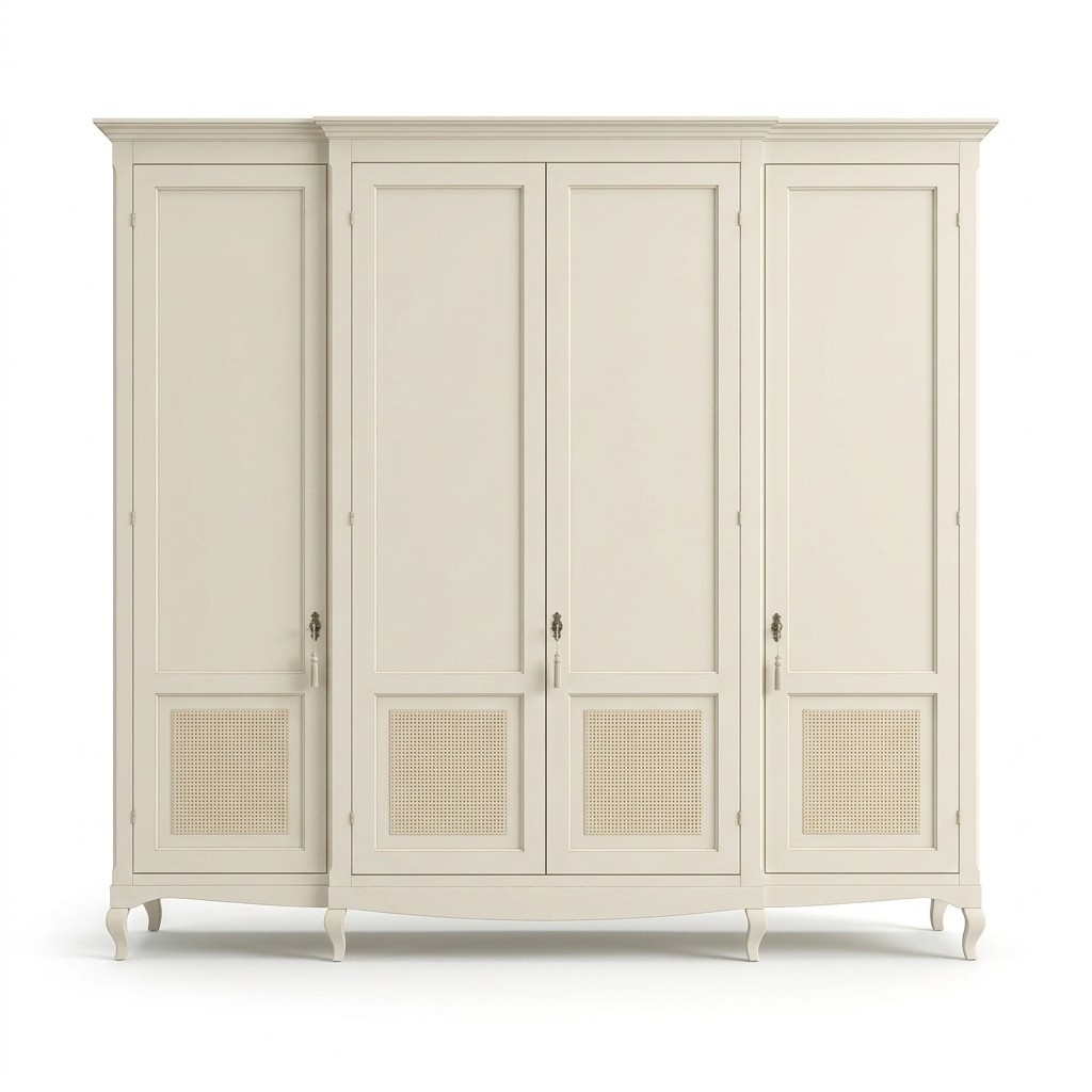 Schrank Vaccari cav giovanni Massivholz Schränke Kleiderschrank Schlafzimmer