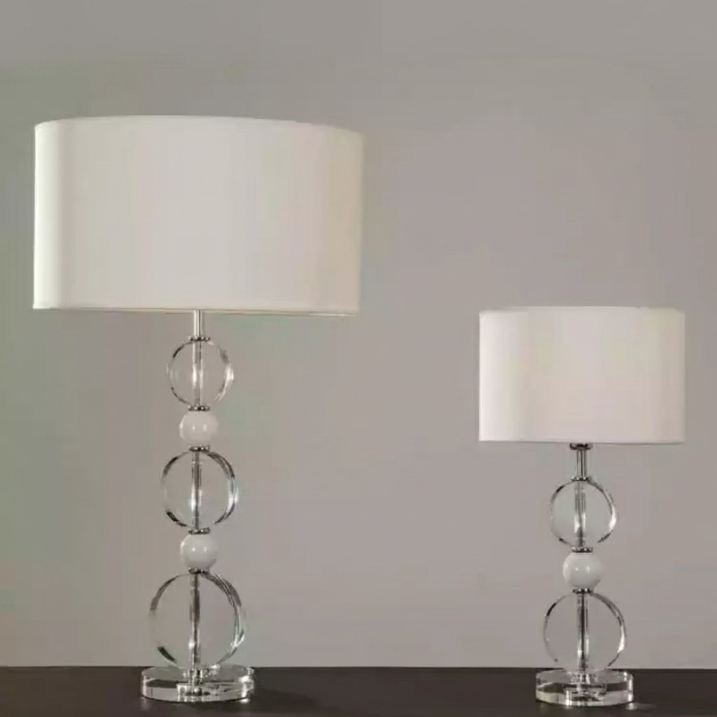 Schreibtischleuchte Kronleuchte Kristall Moderne Tisch Design Lampe