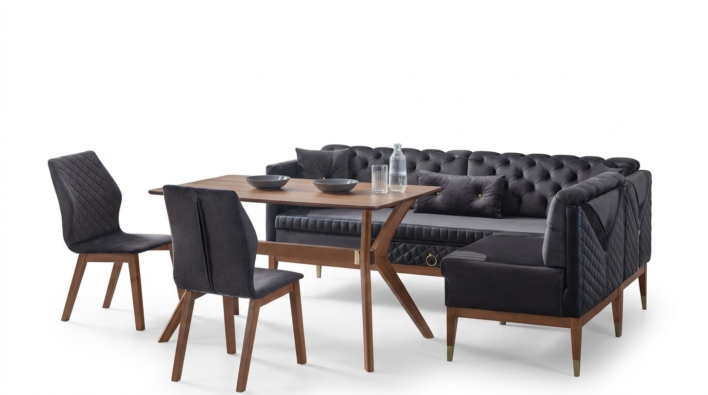 Stilvolles Esszimmer Set bei