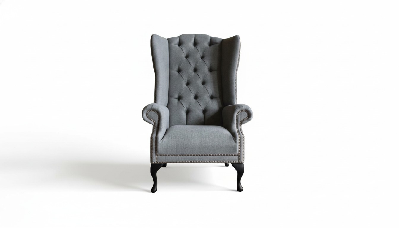 Sessel Lounge Design Fernseh Sofa Ohrensessel Polster Sitz Möbel Chesterfield