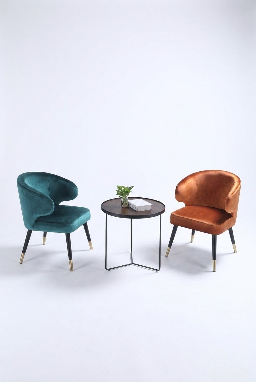 Sessel Metall Design Lounge Sitz Relax Luxus Zimmer Warte Neu Club