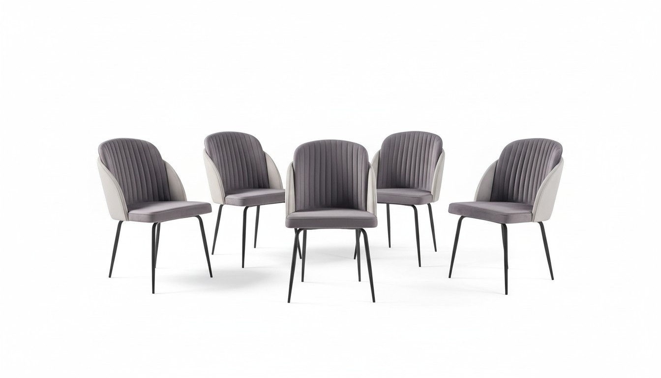 Set 6x Stühle Sitzmöbel Lehnstühle Esszimmer Stuhl Stuhlgruppe Garnitur