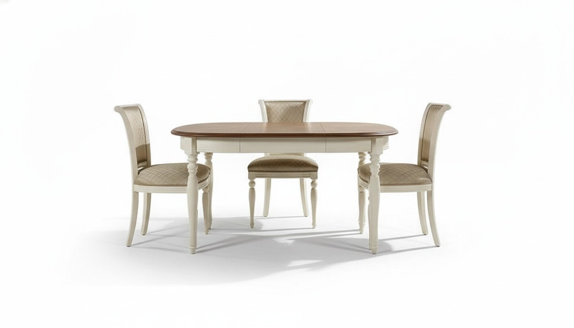 Set Esstisch 4x Stühle Lehn Stuhl Garnitur Tische Esszimmer Gruppe 5tlg