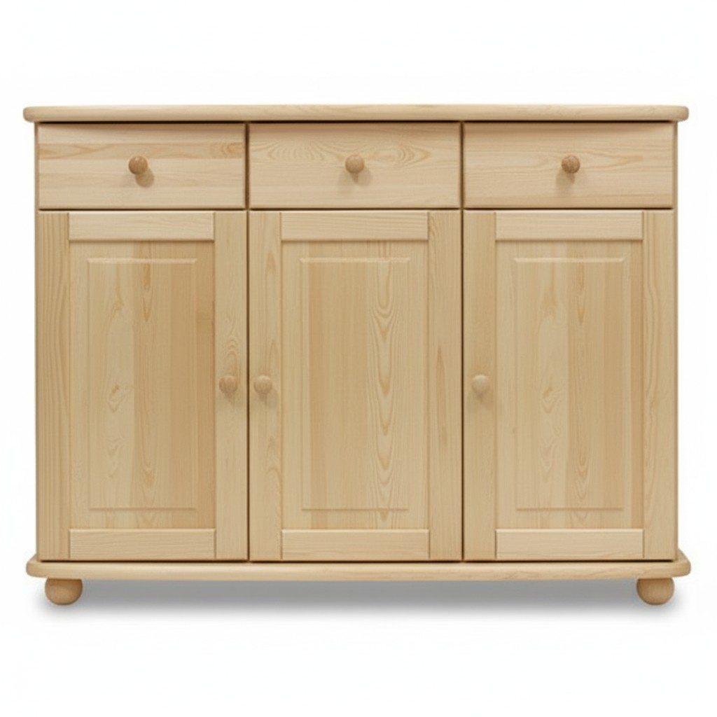 Sideboard Anrichte Kommode Kiefer massiv Wohnzimmer vollmassiv Massivholz holz