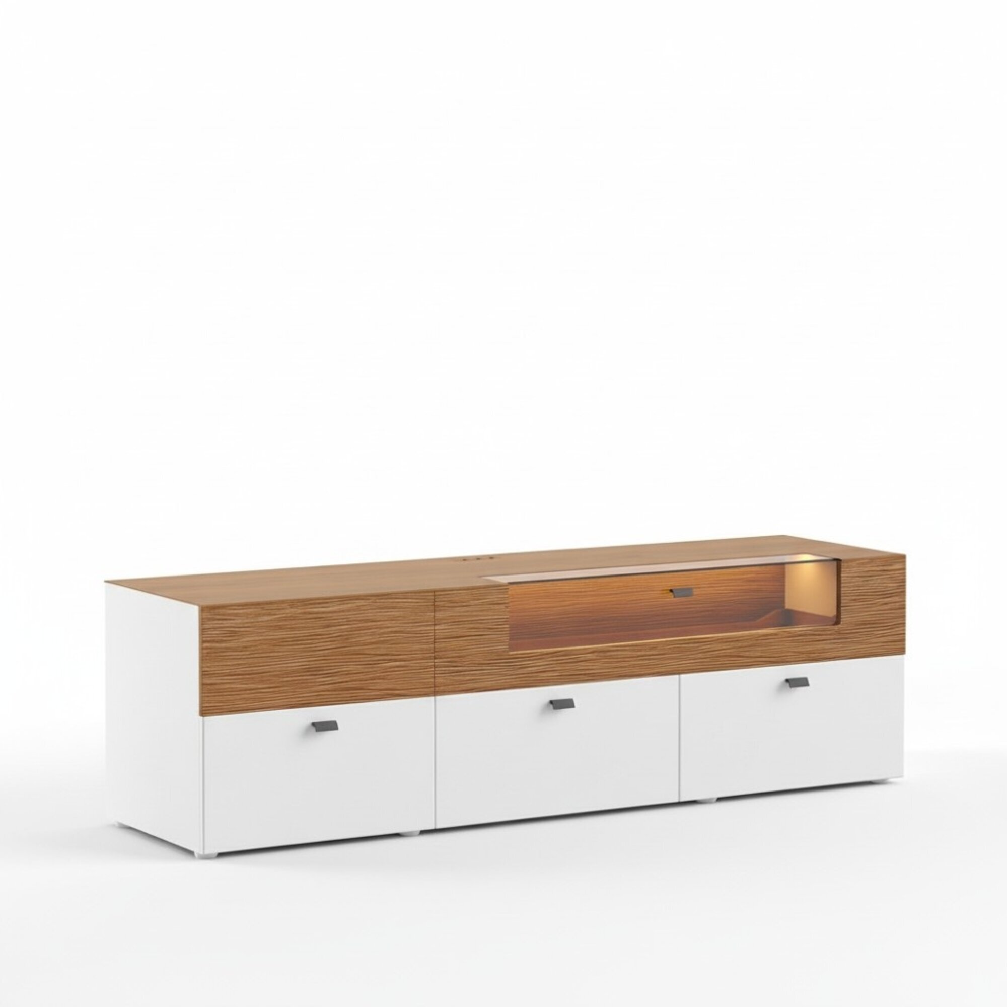Sideboard TV Lowboard RTV XXL Schrank Tisch Deko Wohnzimmer Holz Klassisch