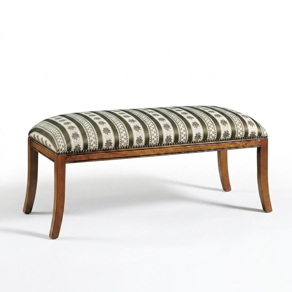 Sitzbank Klassischer Hocker Bank Wohnzimmer Designer Sitzmöbel Fußhocker