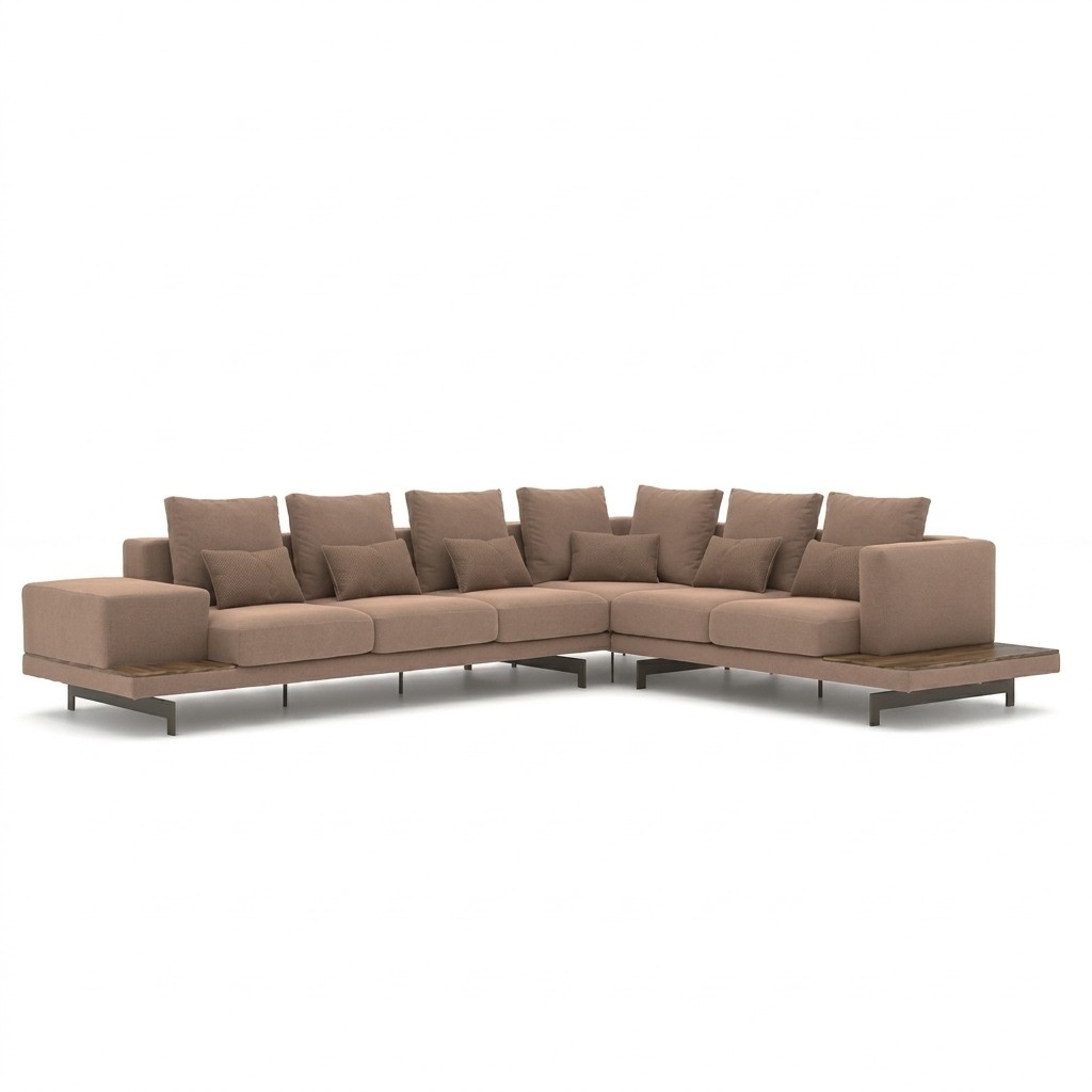 Sofa Couch L-Form Wohnzimmer Möbel Garnitur Luxus Einrichtung Designer