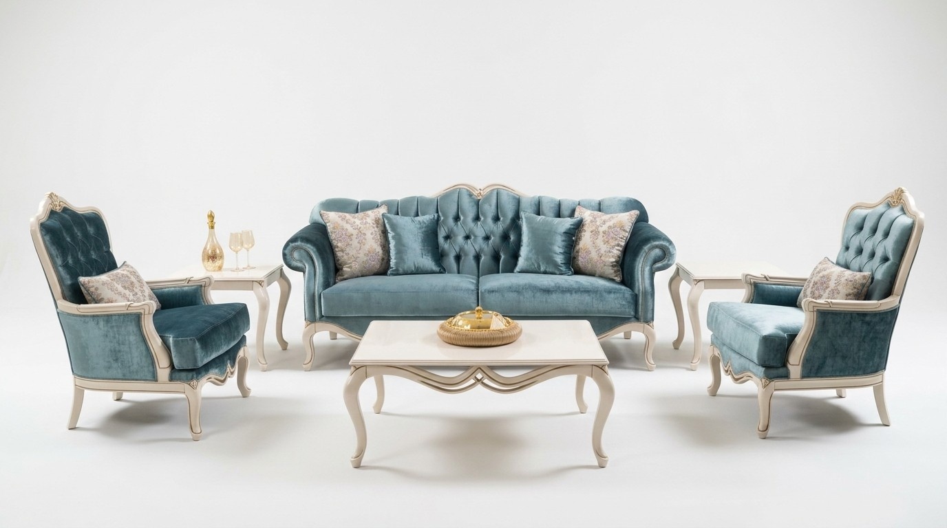 Sofa Design Dreisitzer Couch Polster 3er Sofas Zimmer Möbel Luxus Stoff