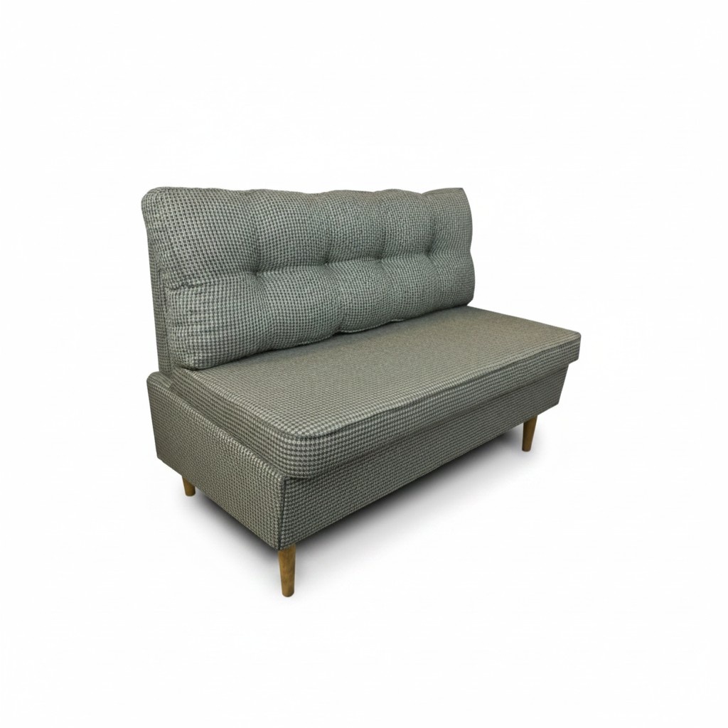 Sofa Doppelsofa Polsterung Couch Sitzcouch Mit Kissen Kariert 2 Sitzer