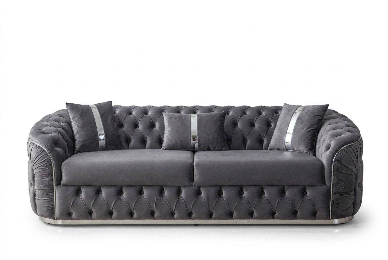 Sofa im modernen Stil Ästhetik der Formen im Mittelpunkt des Raumes
