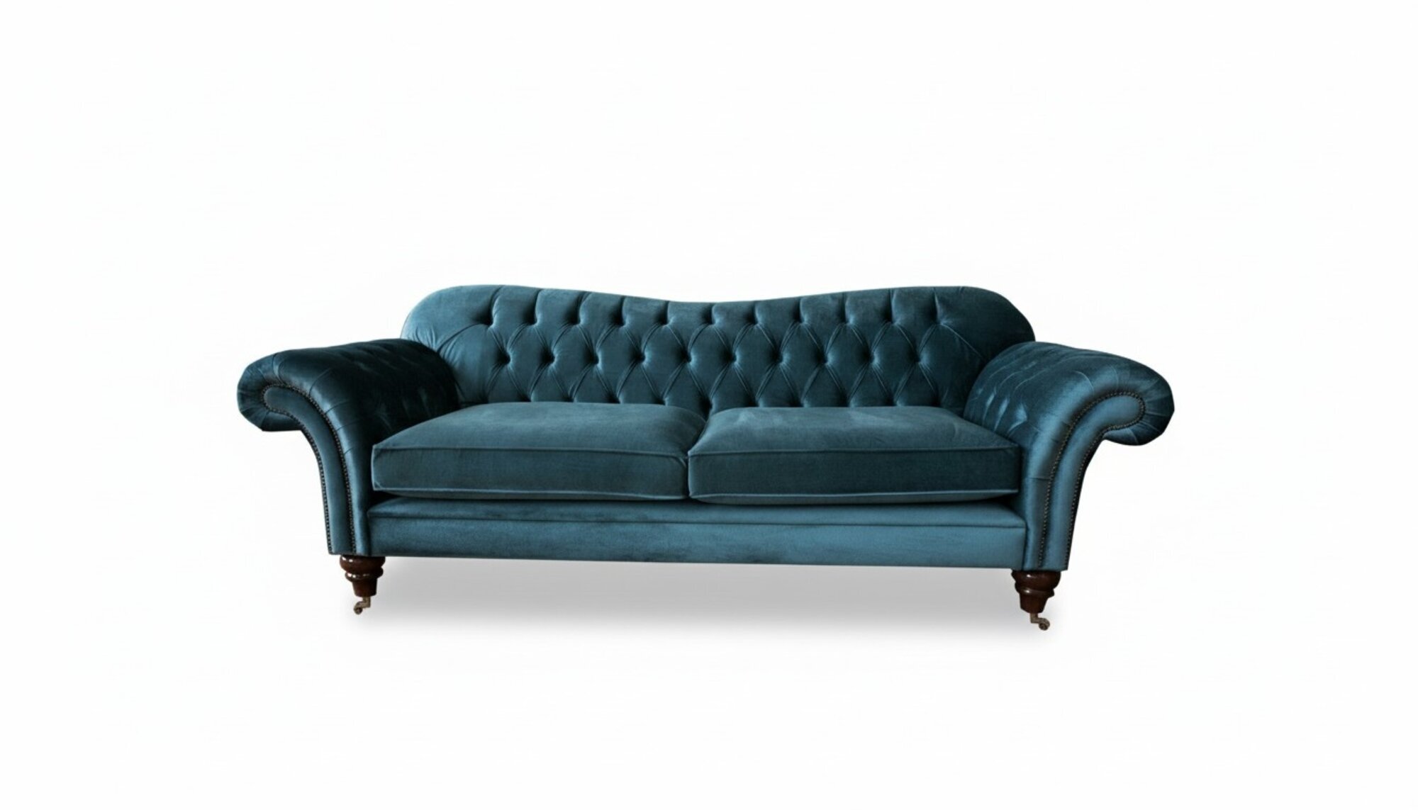 Sofa Luxus Textil Chesterfield Couch Sofas Polster Big 3 Sitzer Garnitur