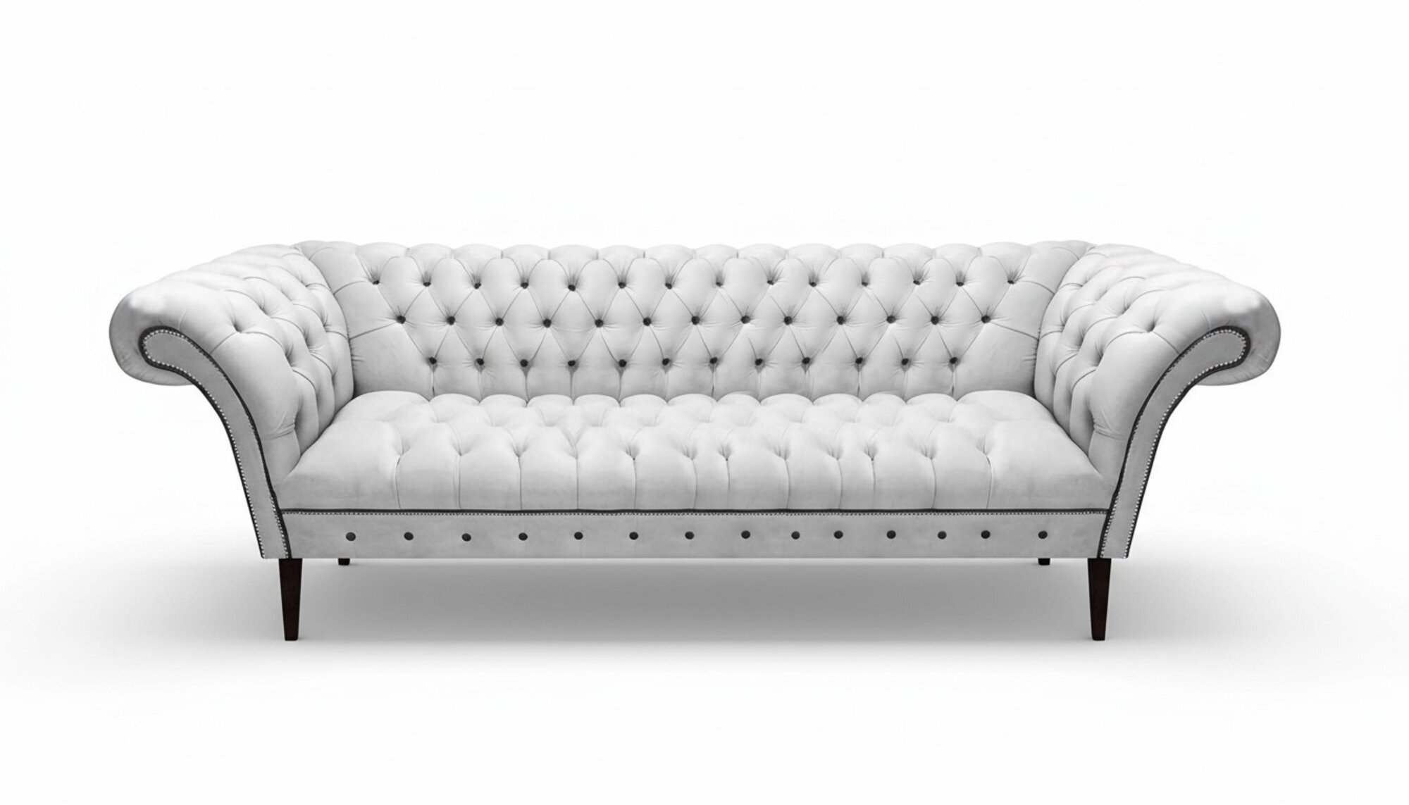 Modernes Chesterfield Viersitzer Polstersofa