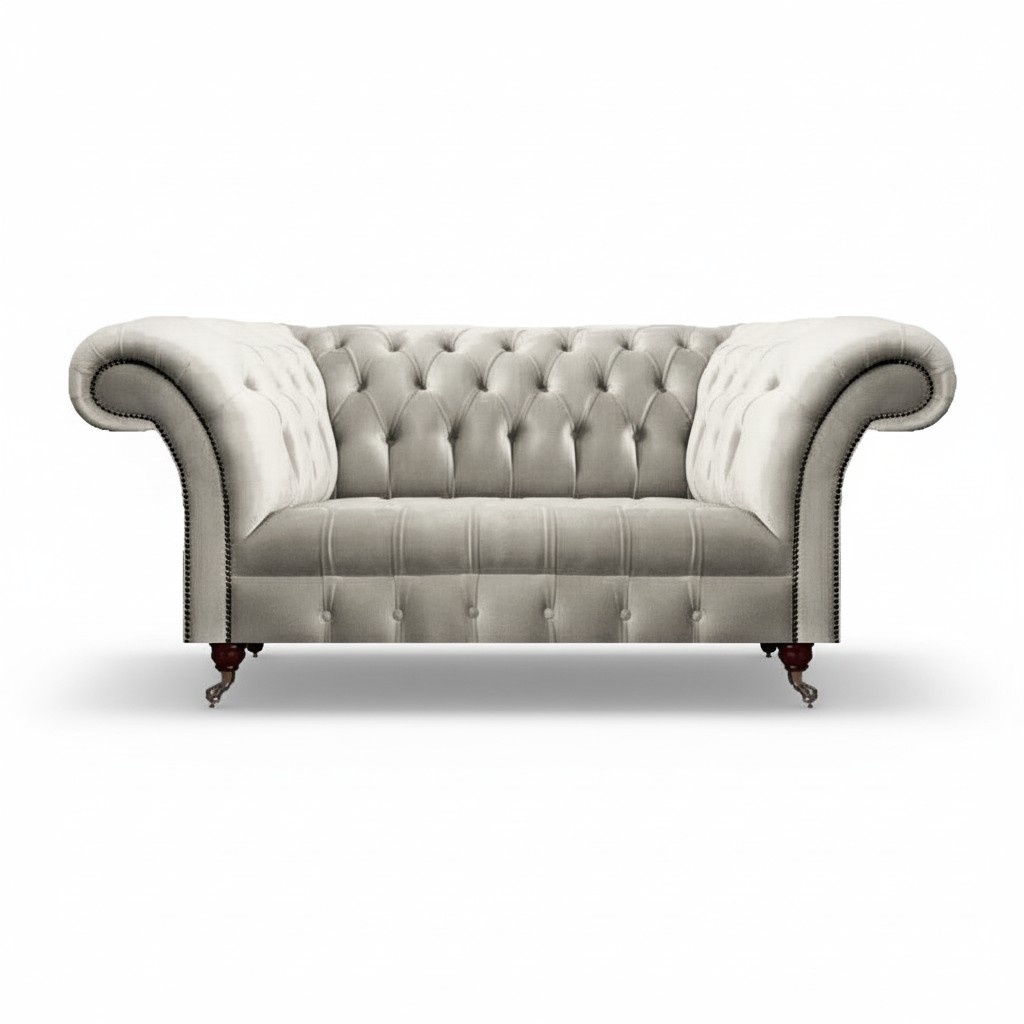 Sofa Zweisitzer Couch Luxus Chesterfield Design Sitz Möbel Polstermöbel