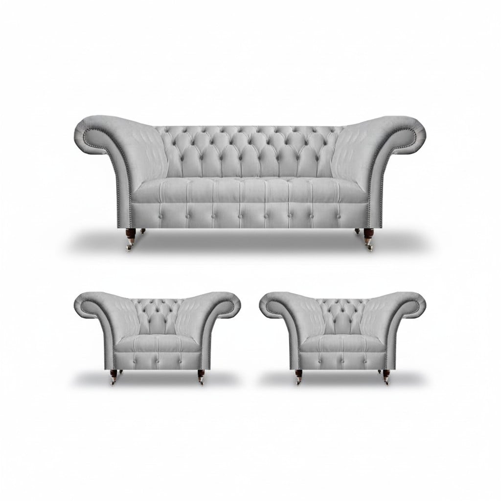 Sofagarnitur 3+1+1 Sitzer Polstermöbel 3tlg Set Polster Möbel Wohnzimmer