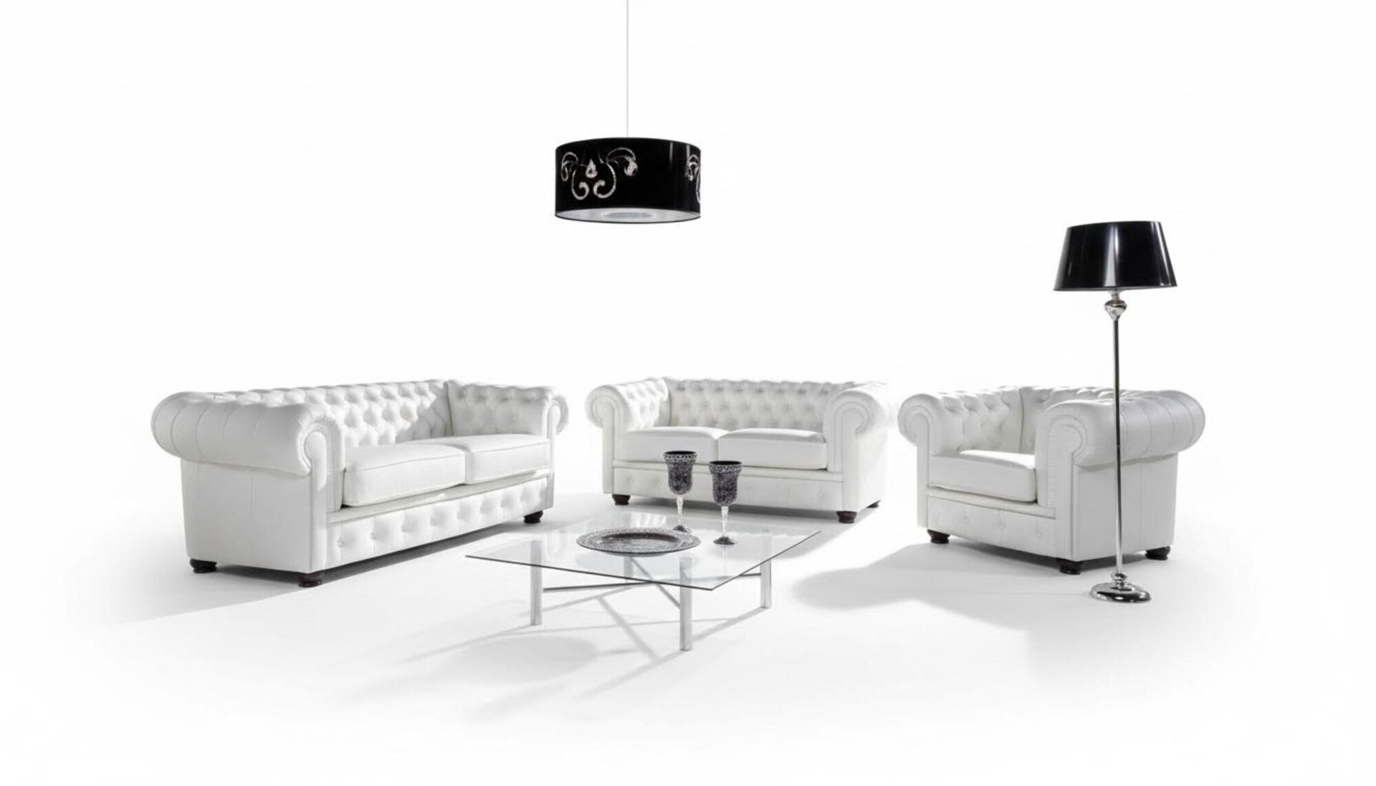 Sofagarnitur 3+2+1 Sitzer Design Relax Sofas Polster Moderne Couchen