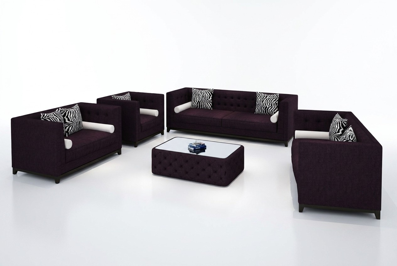 Sofagarnitur Ledersofa Sofa Couchen Sitzer Set Sofa Polster Couch 4tlg Sessel