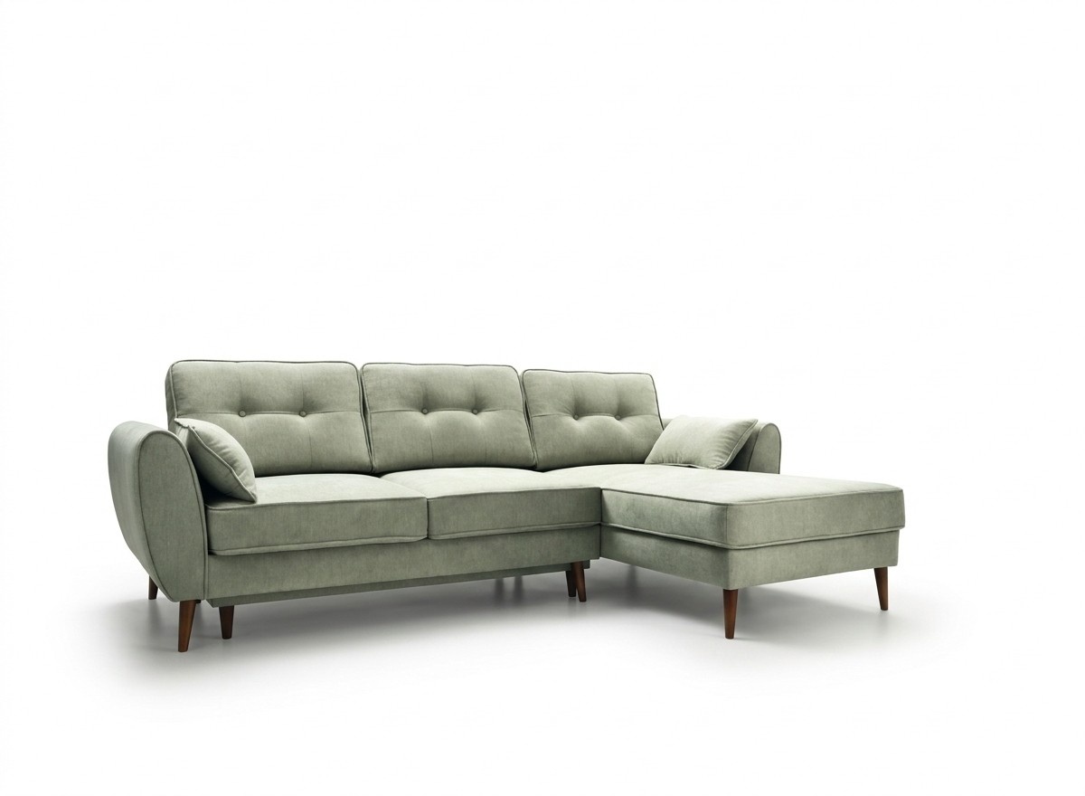 Sofas Design Ecksofa L-Form Möbel Bett Funktionen Textil Leder Schlafsofa