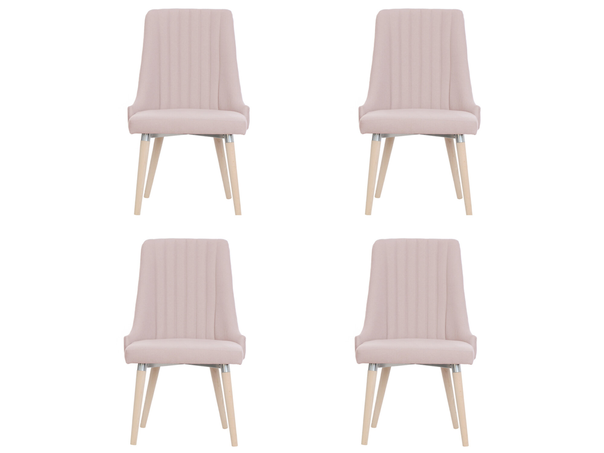 4x Stühle Stuhl Polster Modernes Set Design Lehn Garnitur Sessel Komplett