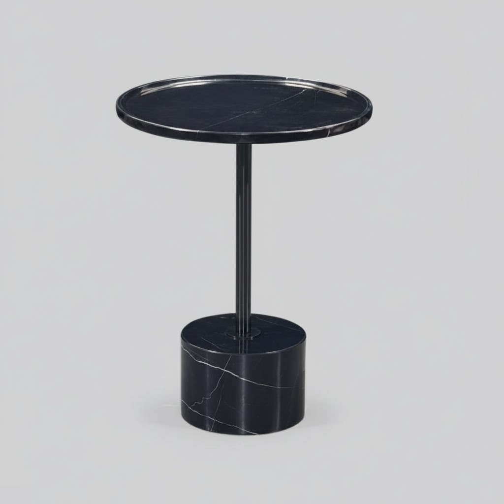 Stilvolle Schwarz Beistelltisch Couchtisch Schlafzimmer Kommode Tische