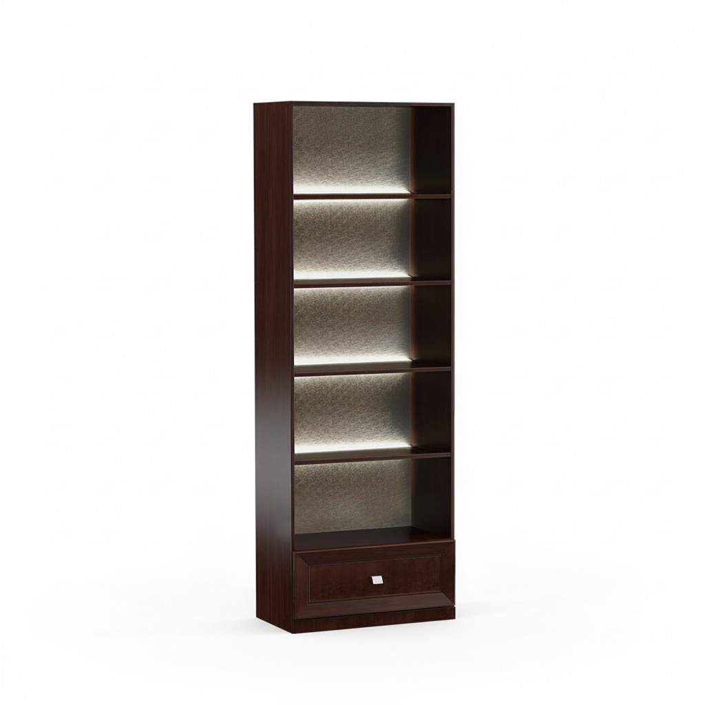 System Büro Möbel Vitrine Aktenschrank Klassischer Deko Holz Schrank Regal