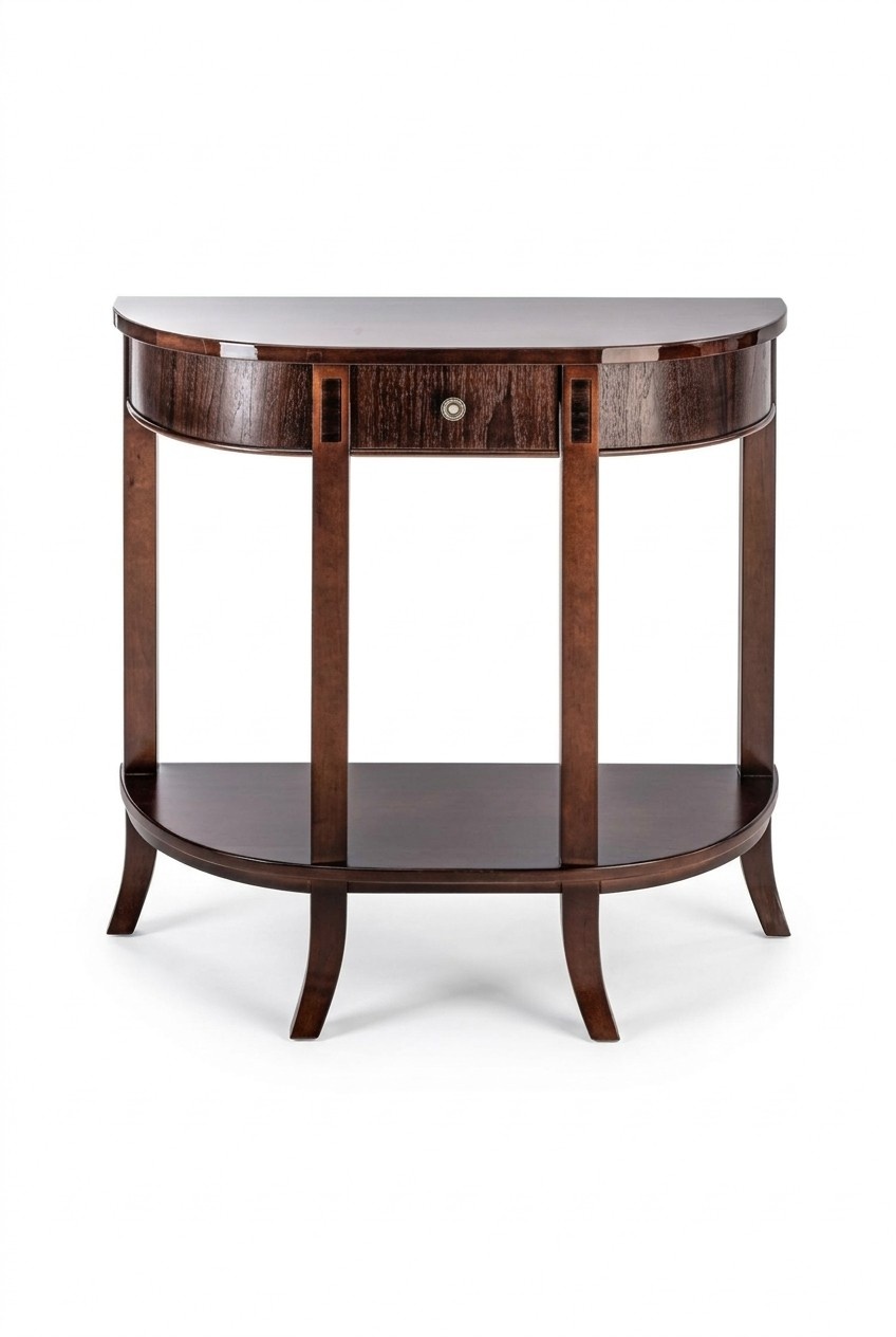 Telefontisch Konsolen Tische Echtes Holz Kommode Sideboard Tisch Luxus
