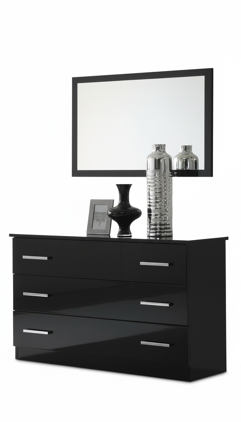 Tisch Klassische Spiegel Kommode Schminktisch Schlafzimmer Hocker Set