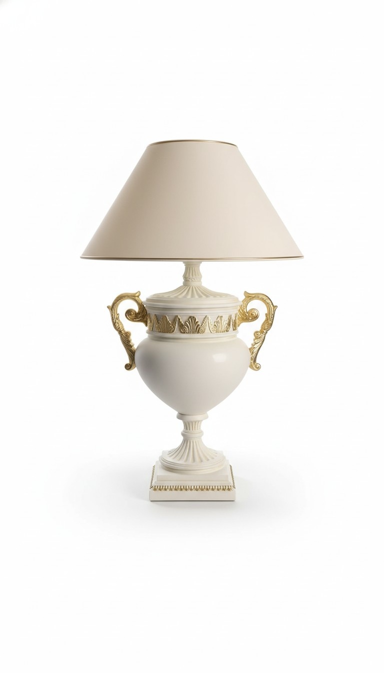 Tischlampe Vase Griffen XXL 90cm Standleuchte Lampe Tischlampen