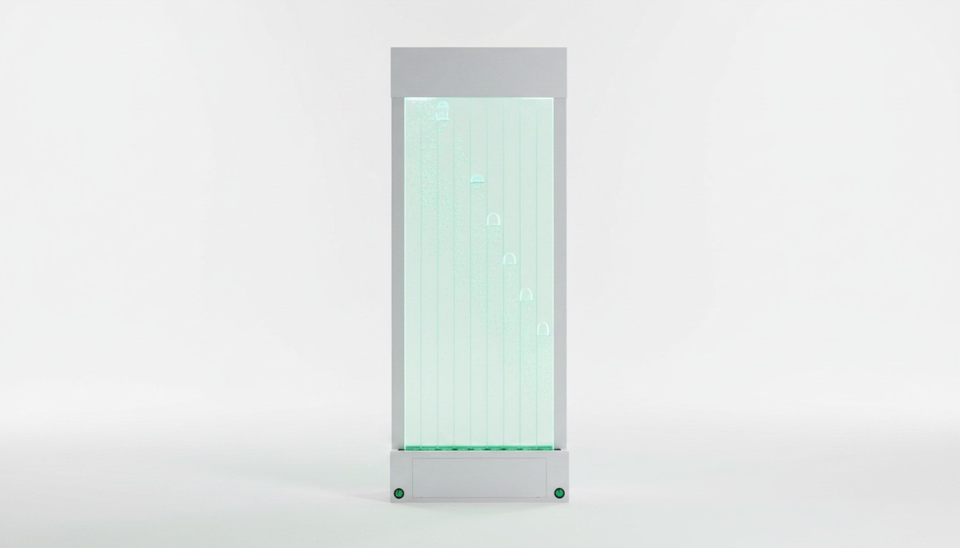 Trennwand Regal Schrank Wasserwand Säule Wände LED 100x200