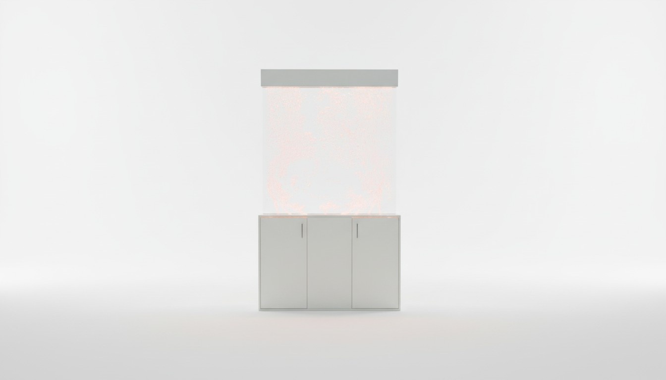 Trennwand Regal Schrank Wasserwand Dekorative Säule Wände Waterwall LED