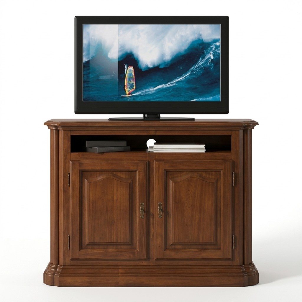 tv Sideboard rtv Wohnzimmer Design Regal Braun Holz Regale Lowboard Italien