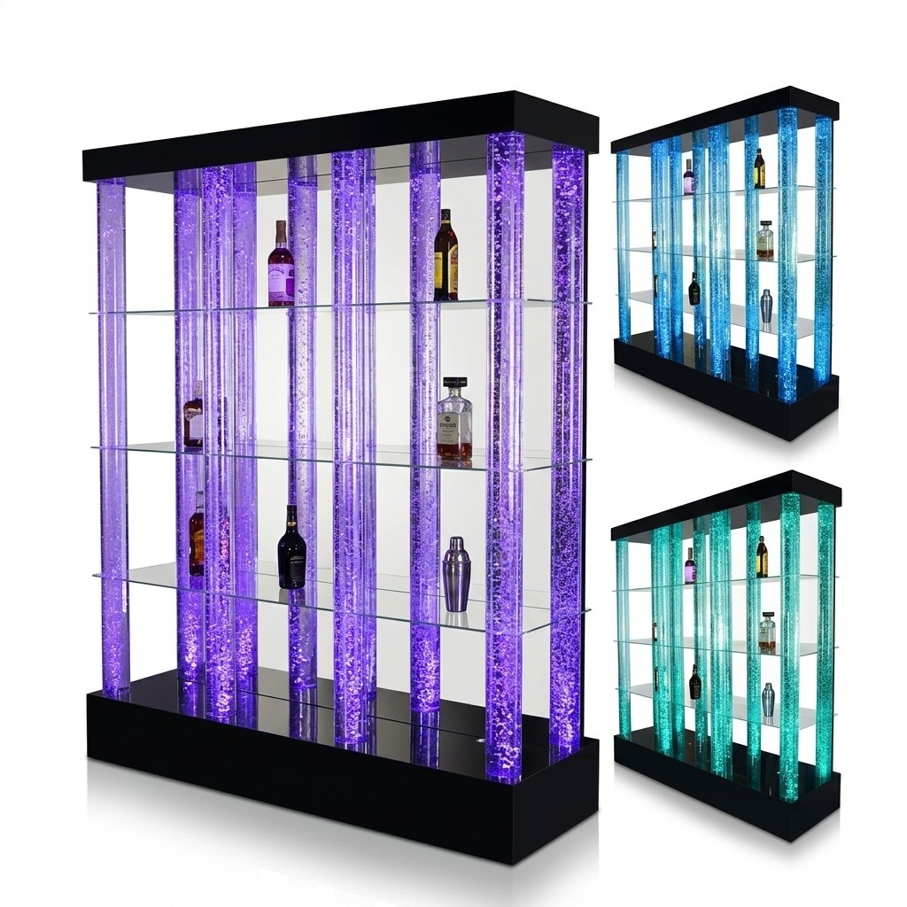 Verkaufs regal Regale Wasserwände Wand Bar Flaschen Wasserwände