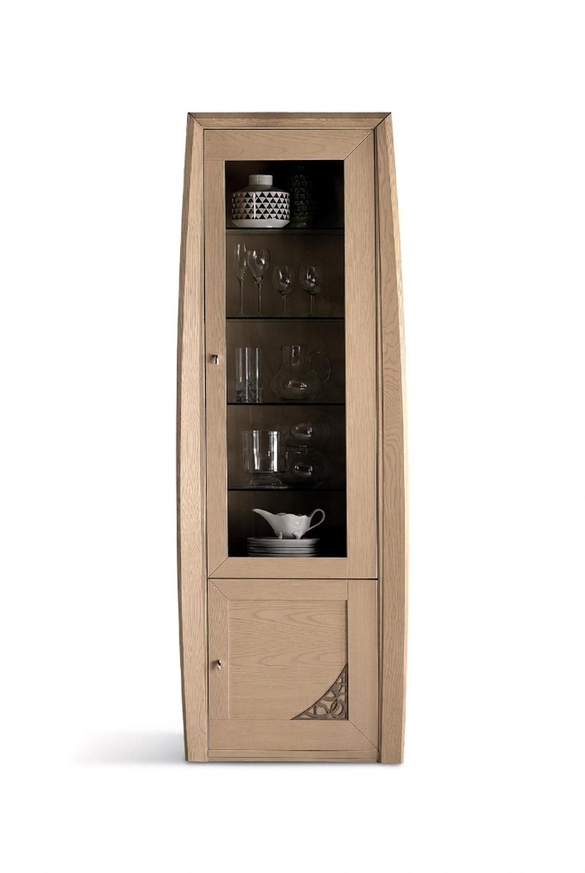 Vitrine Glas Schrank Vitrinen Wohnzimmer Schränke Italienische Glasschrank
