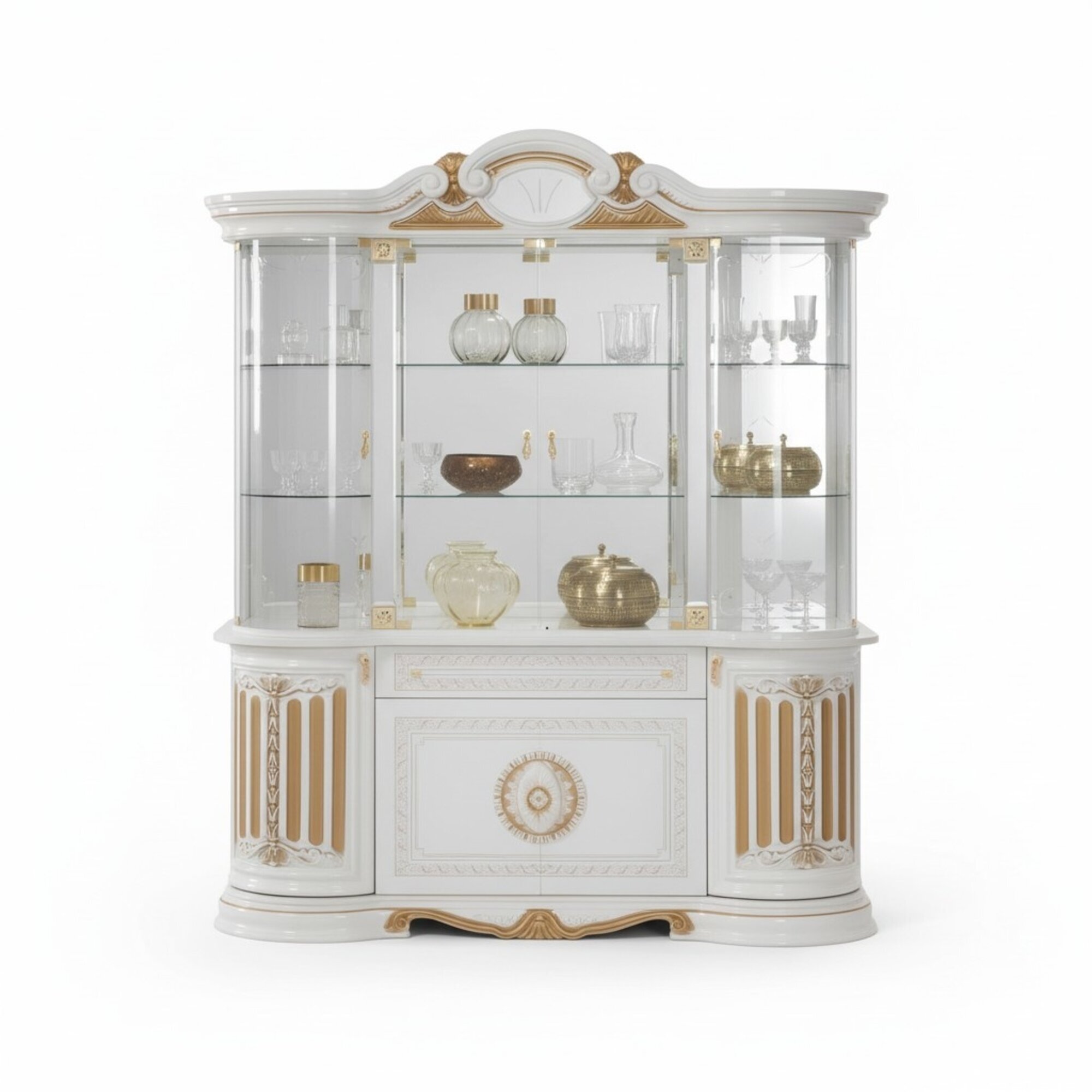 Vitrine xxl Schrank Vitrinen Schau Schränke Design Italienische Möbel