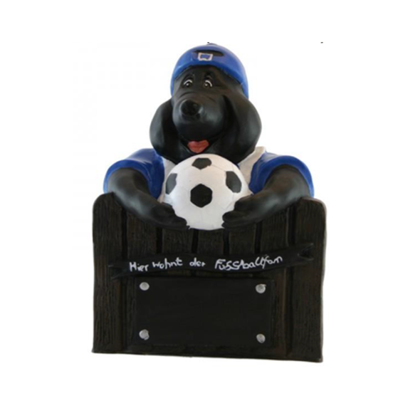 Design Maulwurf Figur Statue Skulptur Figur Dekoration Fußball Fan