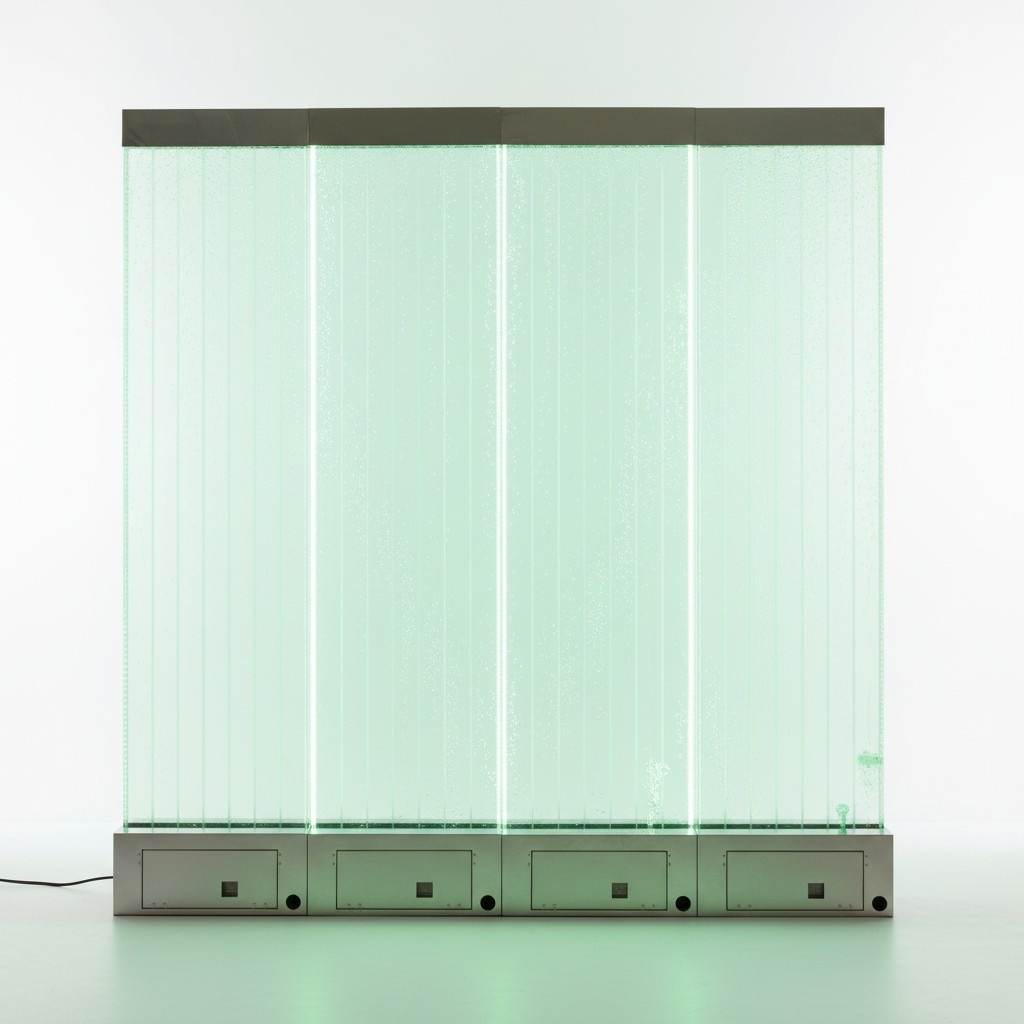 Wandpaneel LED Wasserwand Wasser Wände Wasser Modern Blasen Dekorative Wand