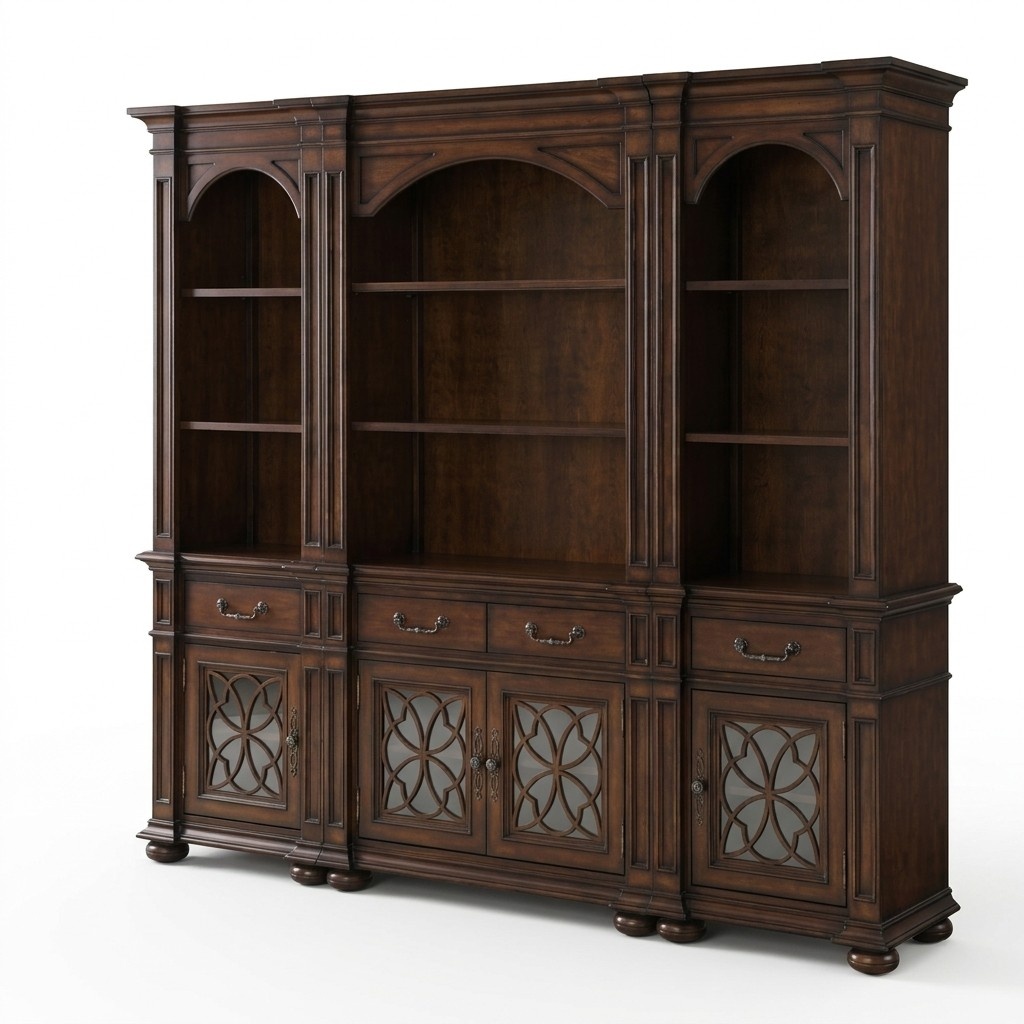 Wandregal Regal Bücherschrank Bücherregal Wohnzimmer Wand Dekorative Regal