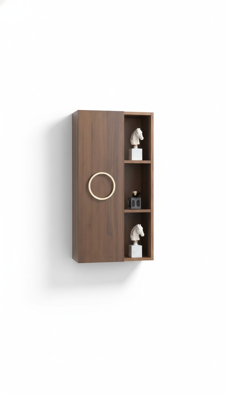 Wandschrank Schrankwand Regal Wandregal Hängeregal Hängeschrank Holz Schrank