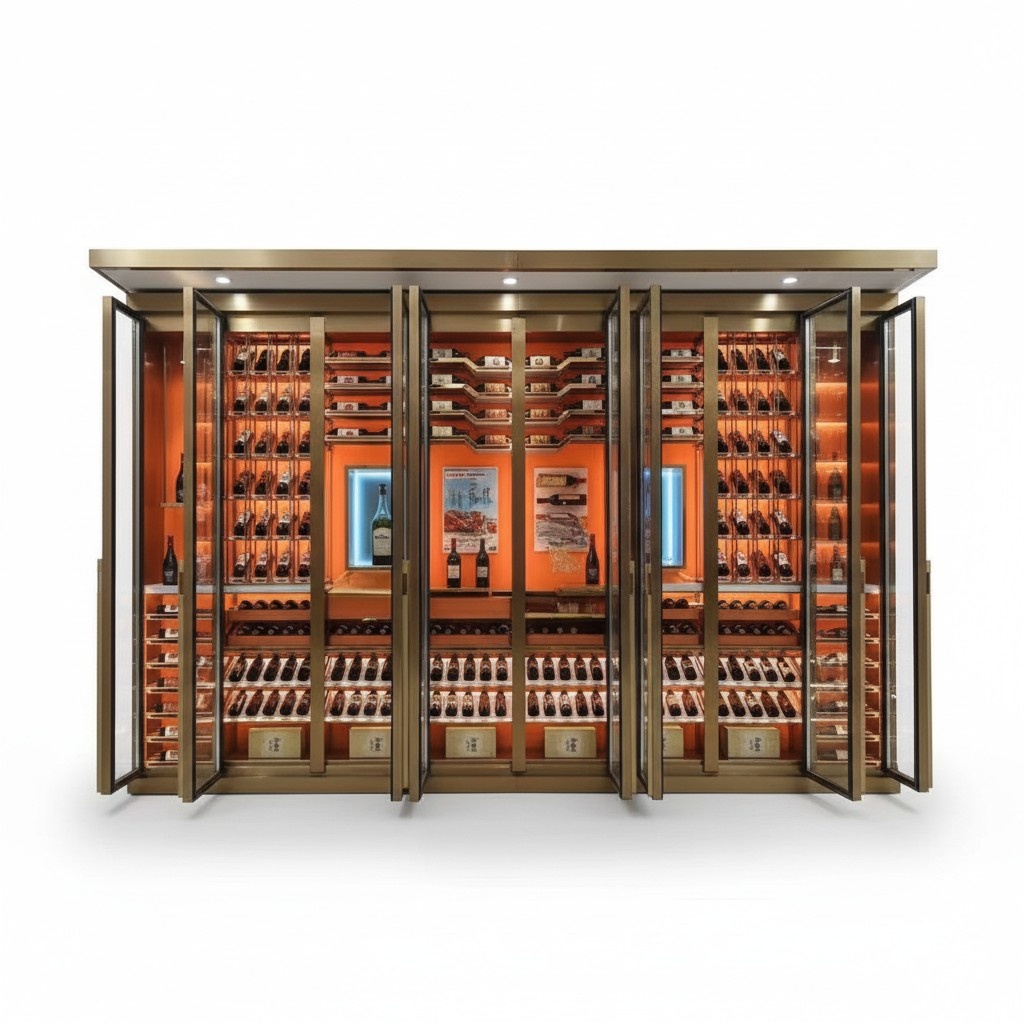 Weinarchiv Weinablage Weinschrank Flaschenregal Weinkühlschrank Weinregal