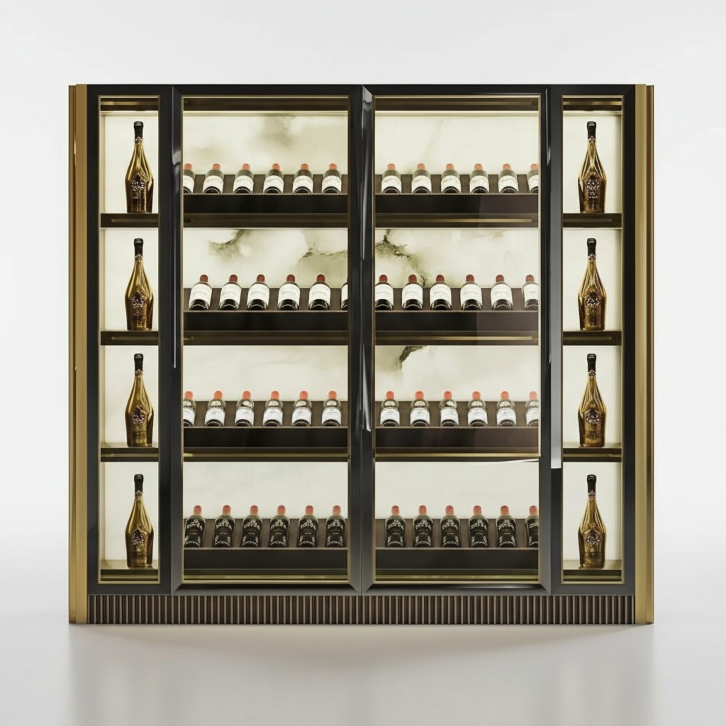 Weinarchiv Weinmöbel Weinregal Flaschenregal Weinschrank Weinlagerregal